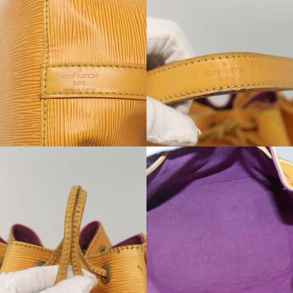 LOUIS VUITTON Epi Petit Noe Shoulder Bag Yellow M44109 - Picture 11 of 12